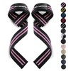 Fitgriff® Lifting Straps (Padded) for Strength Training, Bodybuilding, Fitness -