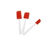 IMUSA USA Plastic Spatula Set, 3-Piece, Orange
