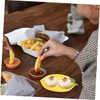 iplusmile Cute Lemon Ceramic Plate Snack Platter Dessert Plate Appetizer