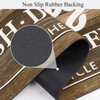 Pauwer Laundry Room Rug Runner 20"x60" Waterproof Rubber Laundry Mat
