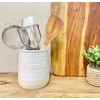 Geko Natural Ceramic Utensil Holder 15cm
