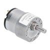 JGB37‑520 12V 600RPM DC Worm Gear Motor Turbo Reducer Shaft