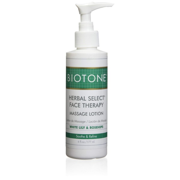 Biotone Herbal Select Massage Products Face Therapy Lotion, 6 Ounce, 6 Ounce