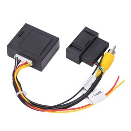 RGB to AV Converter, Car Rear View Camera Original Signals 12 V 5 W RGB to AV Converter Decoder Box Adapter Backup Camera Parts Replacement for