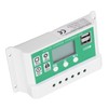 LCD Solar Charge Controller Adjustable 10A 12V 24V PWM Charging