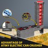 ATINY Electric Can Crusher with Hopper,Automatic Electric,Can Crushers Smashers for