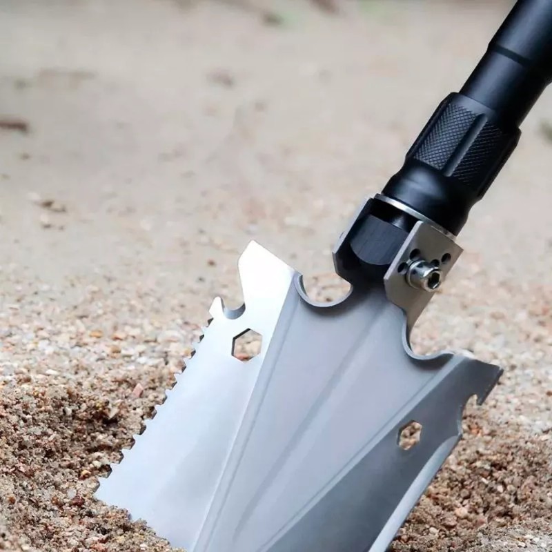 JKL Pala Tactica Serrucho Cuchillo Portatil Supervivencia Campin