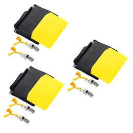 Kisangel Pcs Set Referee Kit Australia Soccer Referee Gear Cards Whistle Scorebook Pencil