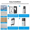 SUIOPPYUW Ring Doorbell Mount Holder Renter Friendly No Drill Installation