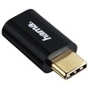 Hama USB C Adapter (USB-Type-C-Stecker auf Micro-USB-2.0-Buchse, vergoldet, geschirmt, 15