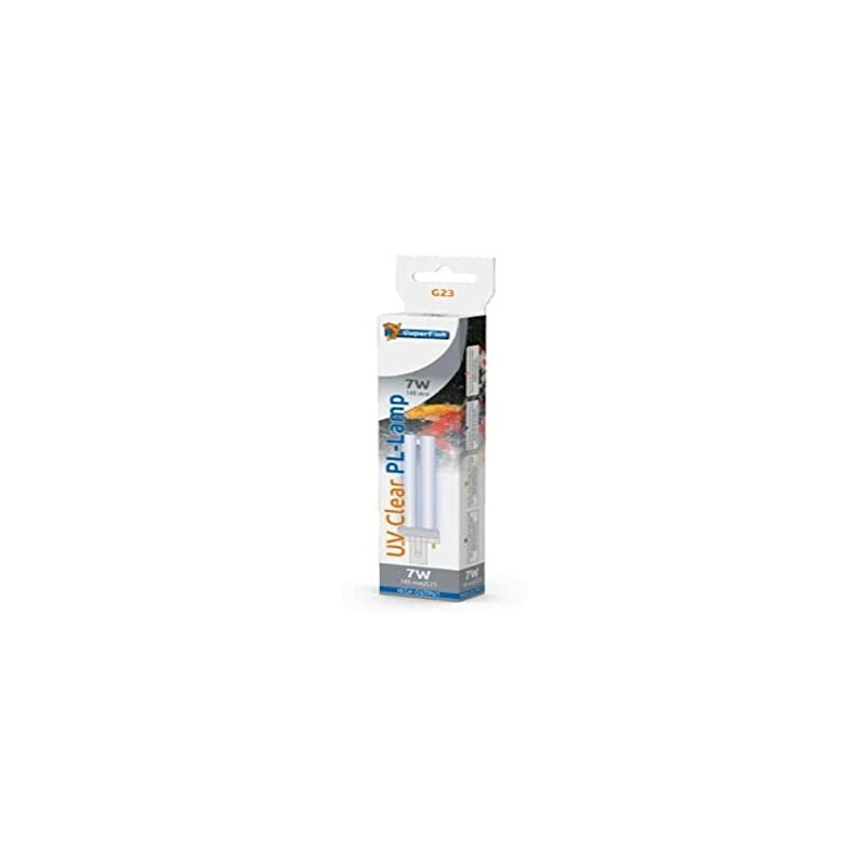 Superfish 800010/3116 UVC Lamp PL 7 Watt Longlife UV-C Water