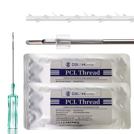 Pcl Cog Thread For Face Lift/Whole body Lift Cog Thread/Pcl Thread Lift 60MM L Blunt(Pcl cog 4D L 21G 60mm) (10 pieces per pack)