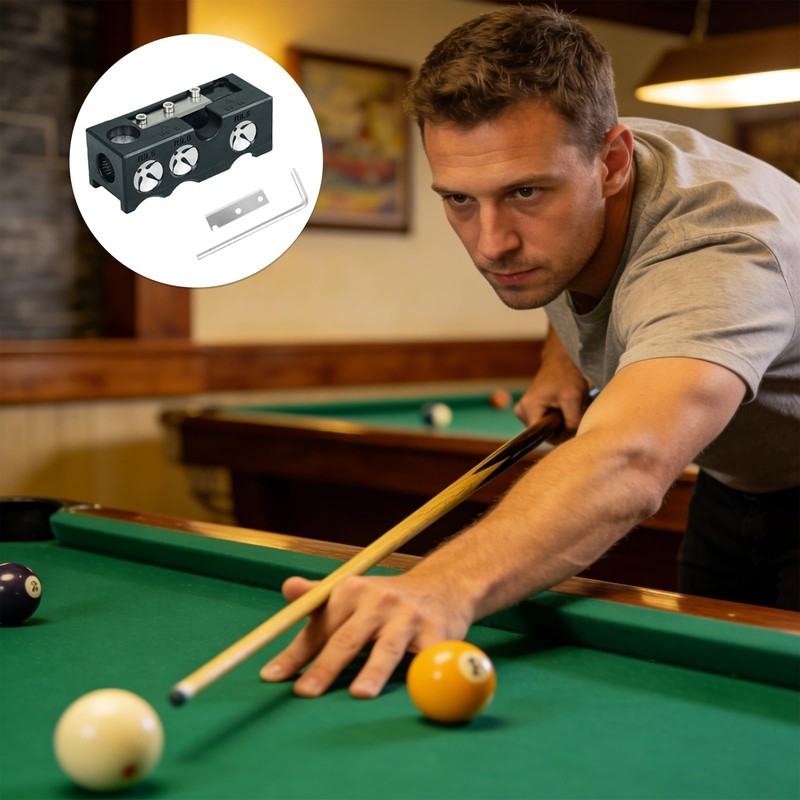 FENGfxcgs 11 in 1 Multifunctional Snooker Tips Tool