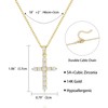 KISSYAN Layered Cross Necklace Faith Pendant for men and women,