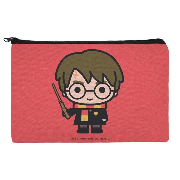 GRAPHICS & MORE Harry Potter Cute Chibi Character Makeup Cosmetic Bag Organizer Pouch