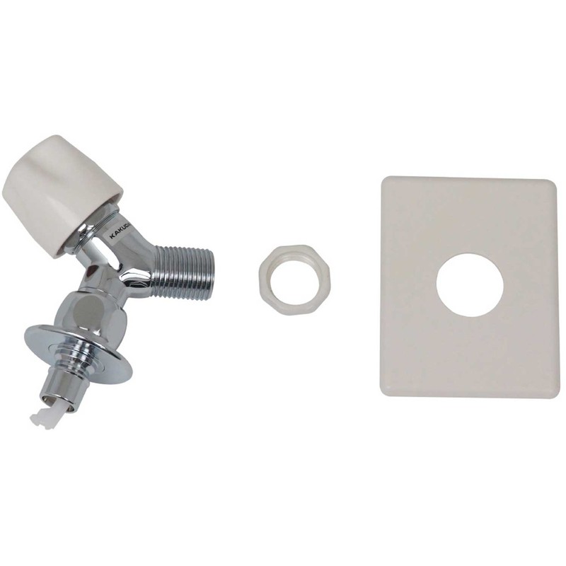 Kakudai 721-518-13 Washing Machine Faucet with Stopper