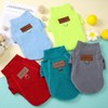 Sunnymove 5 Pcs Fleece Dogs Sweaters for Small Medium Large