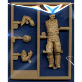 Fine Mold AD05 1/32 Pilot Figure, German Air Force, Erich Hartmann, Plastic Model Parts