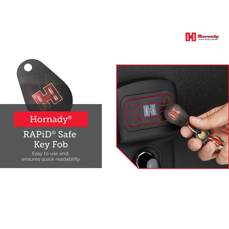 Hornady 98161 Rapid Safe Key Fob, 2-Pack