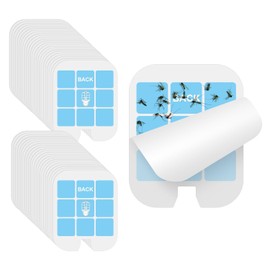 48 Pack Fly Traps Refills Glue Boards Compatible with Safer Home