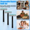 MAGDIY Disposable Razors Bulk for Men 500 Pack, Homeless Supplies