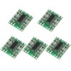 Jeanoko 5Pcs Power Amplifier Super Small DC 2.5V-5.5V 3W+3W Power