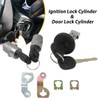 707835, 924-725 Ignition Switch Lock Cylinder with Pair Front Door