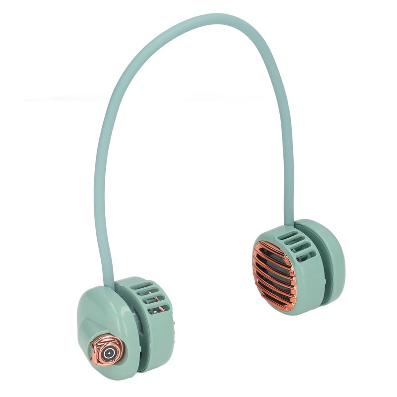 Neck Fan Four Wind Speed Folding Portable Retractable Rotatable 1800mAh