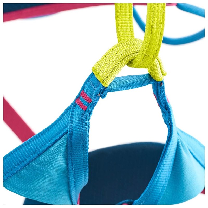 EDELRID Women's Jayne III Climbing Harnesses, Turquoise, S