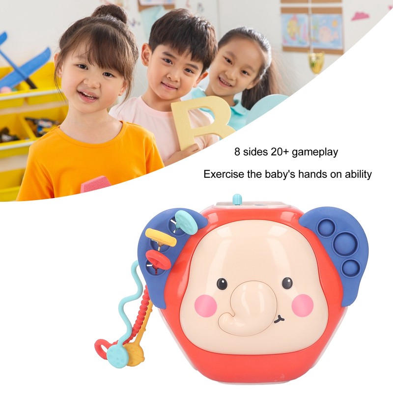 Activity Play Cube Toy 20 in 1 Music Light Effect
