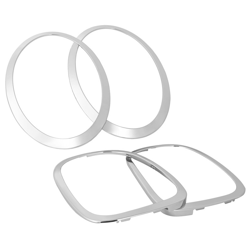 HECASA Headlight & Tail Light Bezel Compatible with 2014-2024 Mini