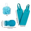 Yuka Washing, Rubber Back Scrub, Mud Gloves, Avalanched, Double-sided Use,