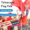 Telescopic Flag Pole, Handheld Telescopic Pole, Extendable Flag Pole Telescopic
