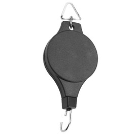 Pack of 2 Plant Pulley Adjustable Plant Hanger Telescopic Retractable Pulley Pull Down Hanger Basket Hooks for Potted Plants