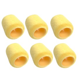 6 Mini 3" ALAZCO Paint Roller Refill Covers "NO SHED" for Painting Trims, Edges, Corners, Small Areas