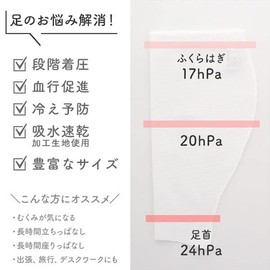 [シロハト] ふくらはぎ着圧サポーター 段階着圧 吸水速乾 3L 4L 大きいサイズ(BK-ブラック、4L)