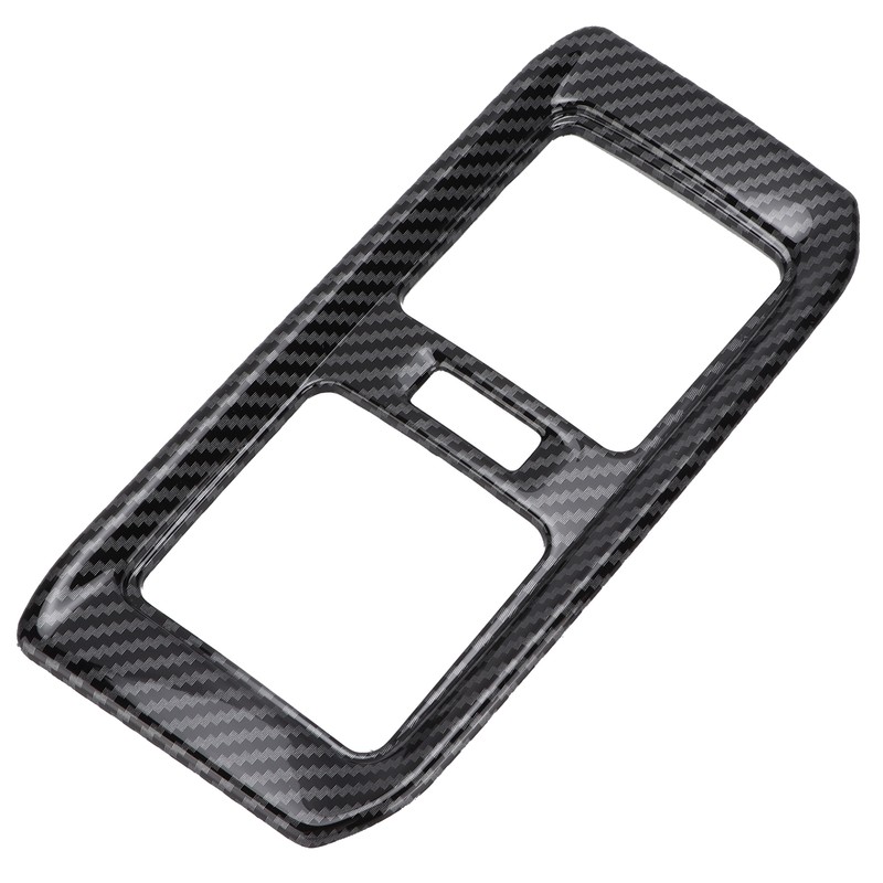 Rear Air Conditoner Outlet Vent Cover Panel Trim Carbon Fiber