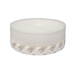 TradeGear 26ft - 35mm Silicone Seal Strip w/Ultra-Strong Adhesive Sticker – Transparent Weather Stripping Anti-Collision Tape for Door & Window Gap Sealing