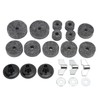 21Pcs Cymbal Replacement Accessories Felts Sleeves Wing Nuts Washers for