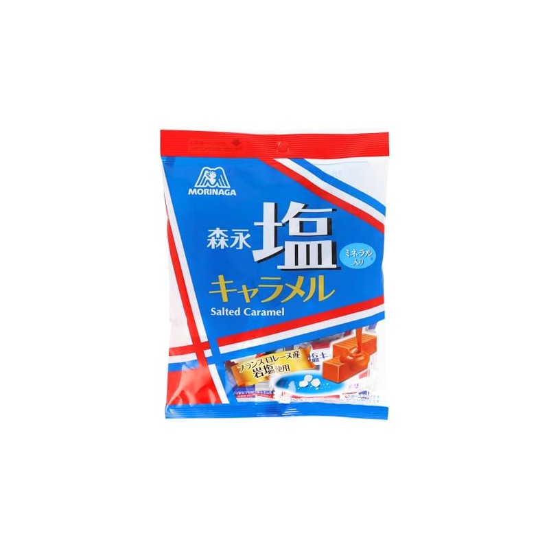 Morinaga Seika Salt Caramel Bags, 2.9 oz (83 g) x