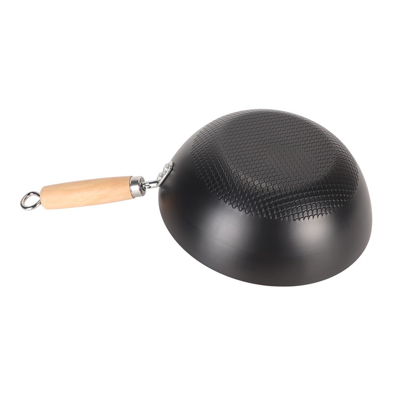 Frying Pan Even Heating Smooth Coating Multifunctional Iron Pot with