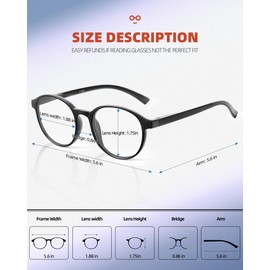 JOLISU 5 Pack Reading Glasses For Women and Men,Blue Light Blocking Computer Reader Spring Hinge Eyeglasses (1.50)
