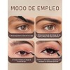 Erinde Lápiz Doble Punta para Cejas Líquido, Duración Extrema, W02