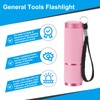 PATIKIL 9 LED Glow in Dark Flashlights, Mini Aluminum Flashlight