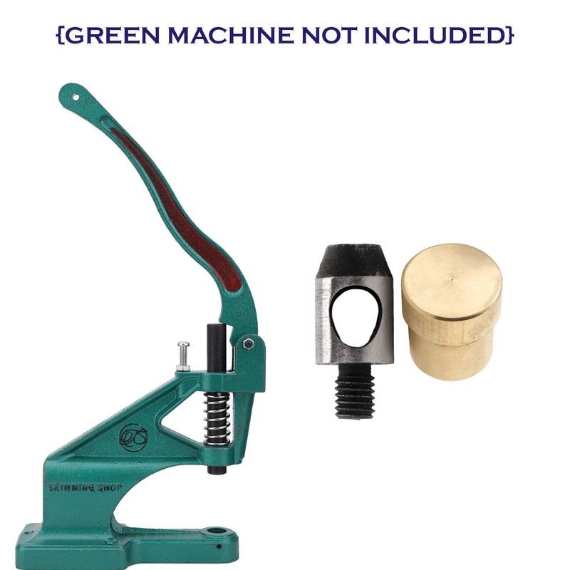 Trimming Shop 7mm Gold Base Multi-Layer Hole Cutter Punch Die