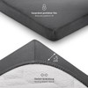 Laleni Jersey Fitted Sheet for Baby Cot, Oeko-Tex Certified Bed
