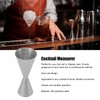 Cocktail Jigger Stainless Steel Integrated Dual Shot Japanese Cocktail Measuring