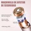 Depiladora Facial Eléctrica Para Mujer+2cuchilla De Repuesto