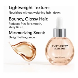 Aceite Capilar Anti Frizz 50 Ml Para Todo Tipo De Cabello