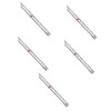 DOITOOL 5pcs Sliding Gauge Quilting Ruler Measuring Tool for Sewing